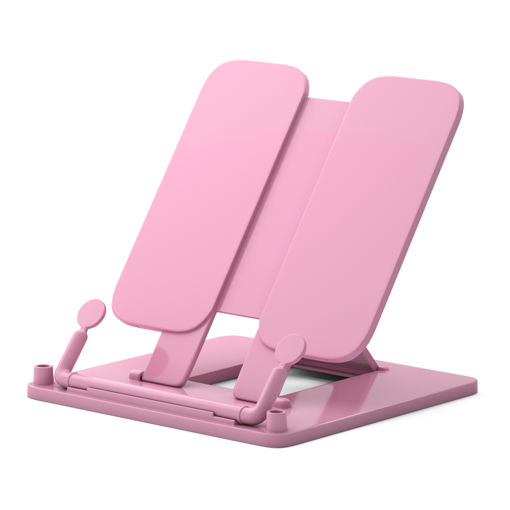Picture of PLASTIC BOOK STAND PASTEL PINK